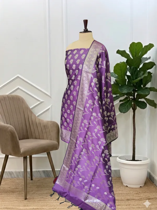 Premium_Magenta_Banarasi_Soft_Semi_Silk_Suits_For_Office_Casual_Wear_Banarasi_Soft_Semi_Silk_Suit