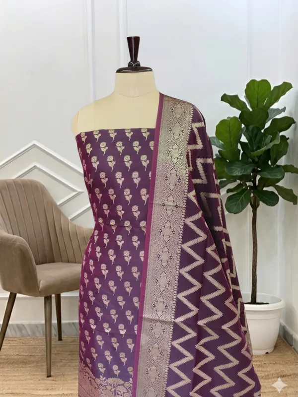 Latest_Banarasi_Semi_Soft_Silk_Suits_Collection_For_Women_With_Rich_Zari_Work_Online_Banarasi_Soft_Semi_Silk