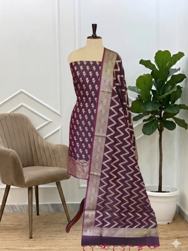 Latest_Banarasi_Semi_Soft_Silk_Suits_Collection_For_Women_With_Rich_Zari_Work_Online_Banarasi_Soft_Semi_Silk
