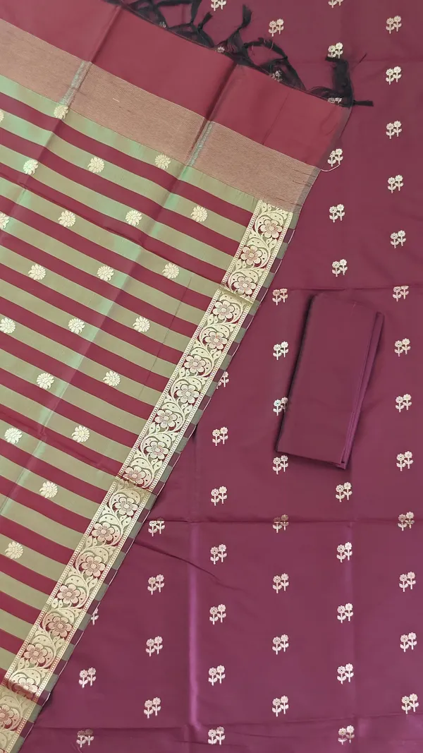 Luxury_Look_Banarasi_Soft_Semi_Silk_Suit_With_Beautiful_Wine_Banarasi_Soft_Semi_Silk