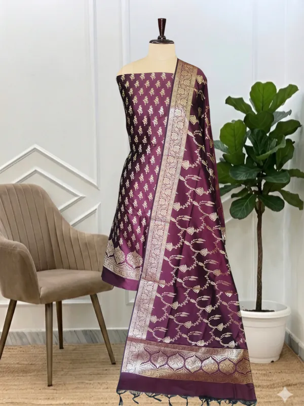 Designer_Festive_Banarasi_Simi_Soft_Silk_3_Pcs_Suit_Banarasi_Soft_Semi_Silk