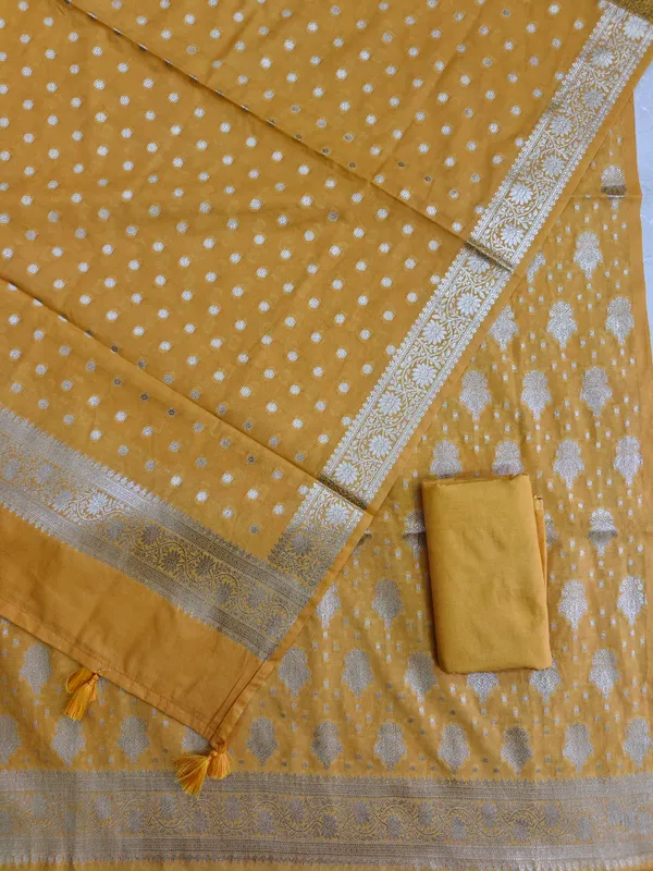 Top_Trading_Banarasi_Georgette_Silk_3_Pcs_Suit_