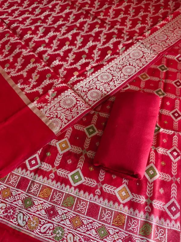 Elegant_Banarasi_Cotton_Silk_Meena_3_Piece_Suit