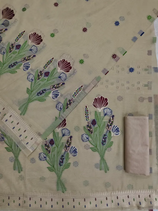 Exclusive_Banarasi_Silky_Cotton_Silk_3_Pcs_Suit_With_All_Over_Meena
