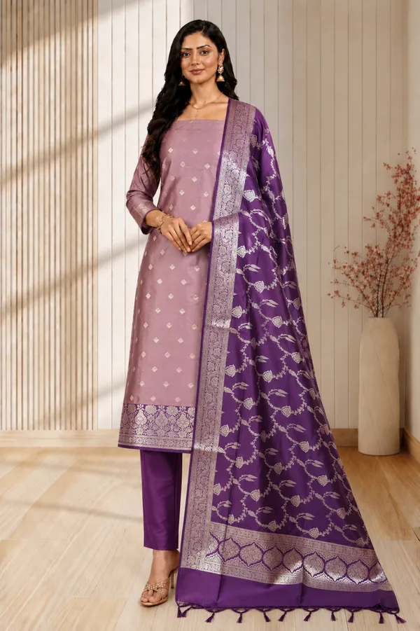 Premium_Ethnic_Banarasi_Soft_Semi_Silk_Suit_With_Contrast_Banarasi_Soft_Semi_Silk