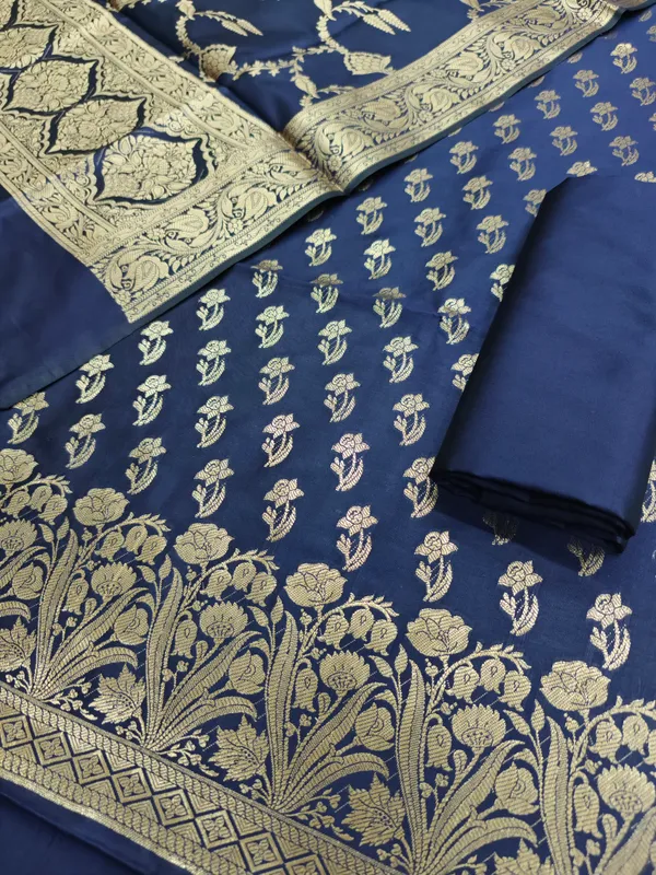 Shop_Premium_Banarasi_Silk_3_Pcs_Suit_Collection_Royal_Blue_Color