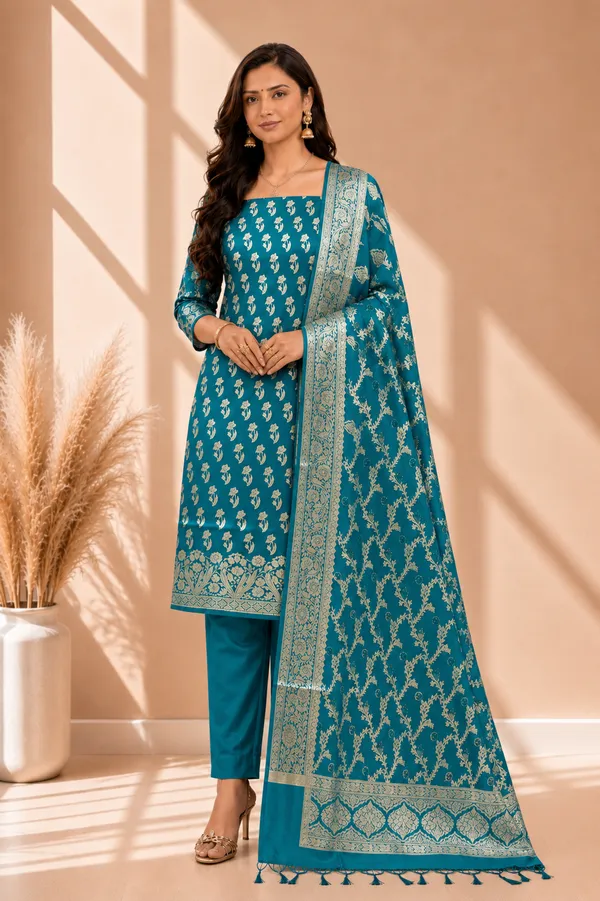 Shop_Premium_Banarasi_Silk_3_Pcs_Suit_Collection__Turquoise_Color