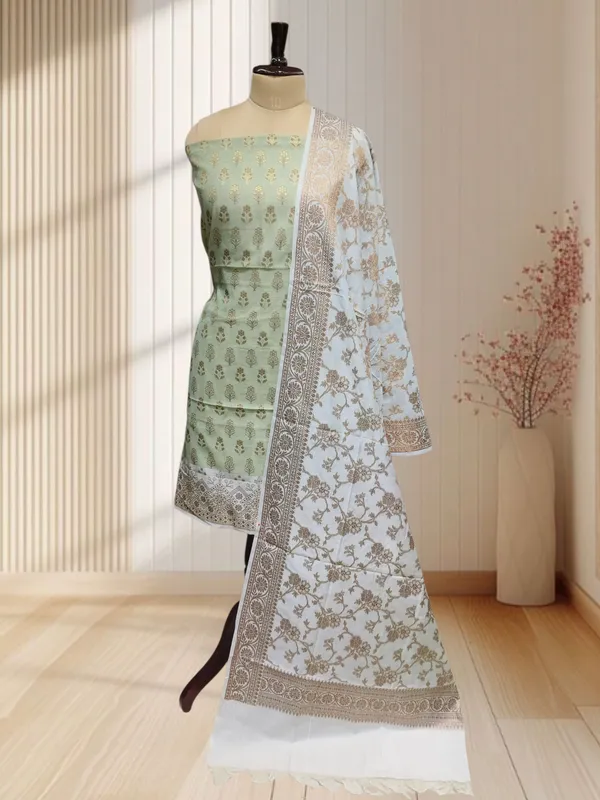 Stylish_Banarasi_Semi_Soft_Cotton_Silk_Salwar_Kameez_with_Dupatta