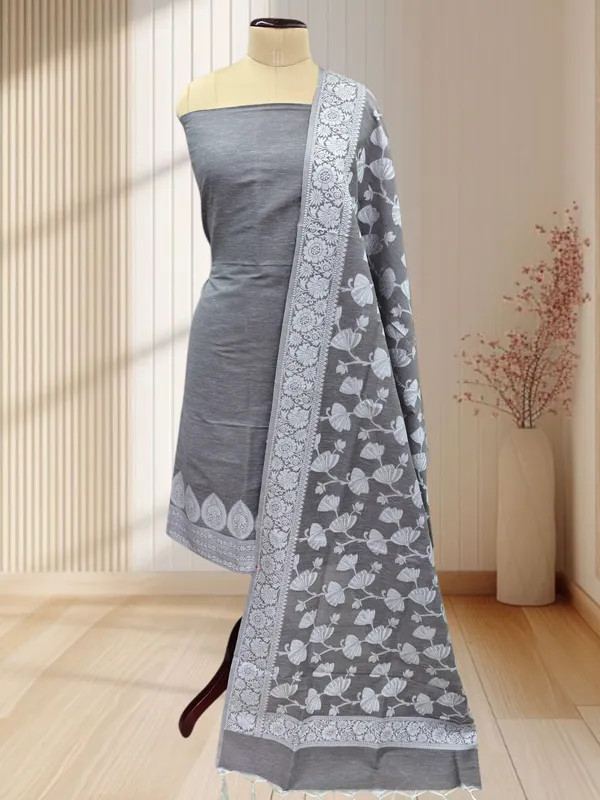 Elegant_Banarasi_Soft_Linen_Silk_3_Pcs_Suit_Collection_Online