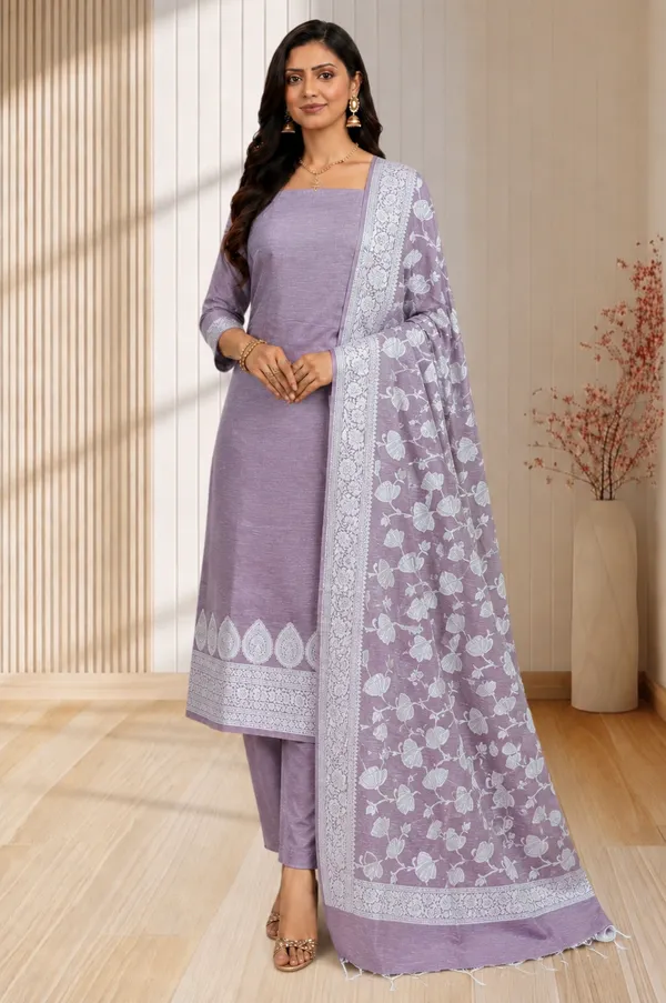 Best_Quality_Banarasi_Linen_Silk_3_Pcs_Suits