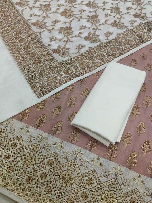 Banarasi_Semi_Silk_Cotton_Designer_Suit_With_Contrast