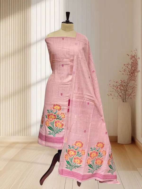 Elegant_Banarasi_Cotton_Silk_3_Pcs_Suits_With_Meena