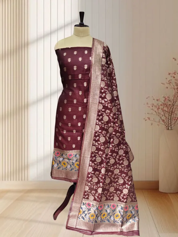 Banarasi_Soft_Cotton_Silk_Suit_With_All_Over_Meena_Beautiful_Design