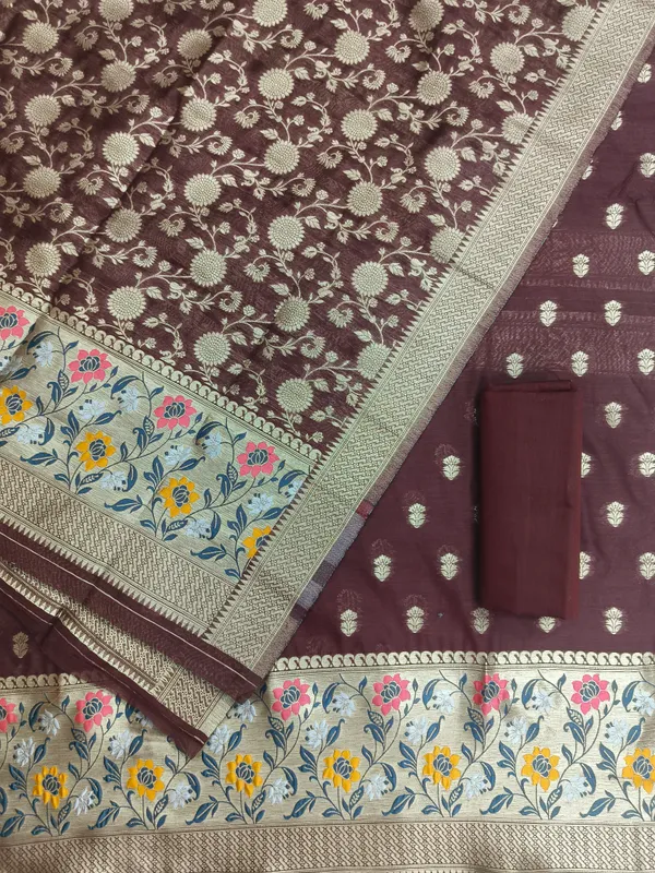 Banarasi_Soft_Cotton_Silk_Suit_With_All_Over_Meena_Beautiful_Design