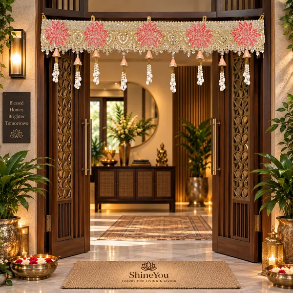 ShineYou_Lotus_Bandhanwar_for_Main_Door