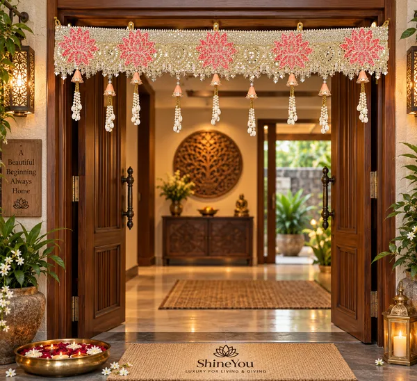 ShineYou_Lotus_Bandhanwar_for_Main_Door
