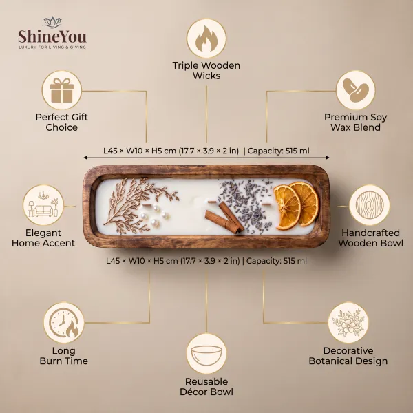 ShineYou_Luxury_Wooden_Bowl_Candle_515_ml_|_Handcrafted_Soy_Wax_Candle_with_3_Wooden_Wicks,_Dried_Orange,_Lavender_&_Cinnamon_|_Premium_Home_Décor_&_Gifting