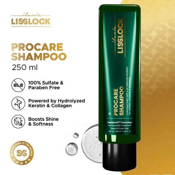 Iluvia_Lisslock_Procare_Shampoo_Sulfate_Free_Hydrolyzed_Keratin_Collagen_For_Weak_Damaged_Chemically_Treated_Hair_250ml