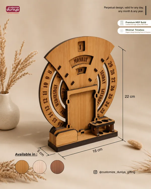 Loop_Perpetual_Calender_For_Office_Desk