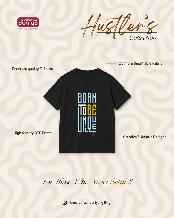 Unique_-_Hustler's_Collection_T-Shirt_For_Men