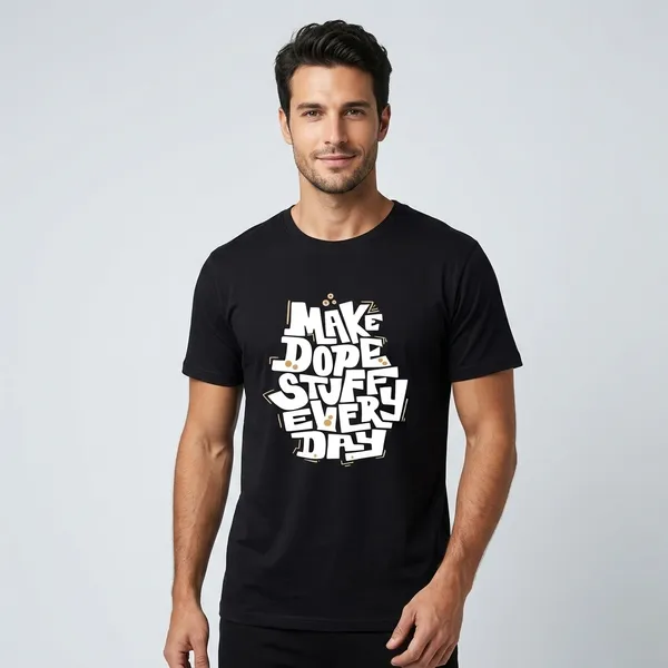 Dope_Stuff_-_Hustler's_Collection_Graphic_Print_T-Shirt_For_Men