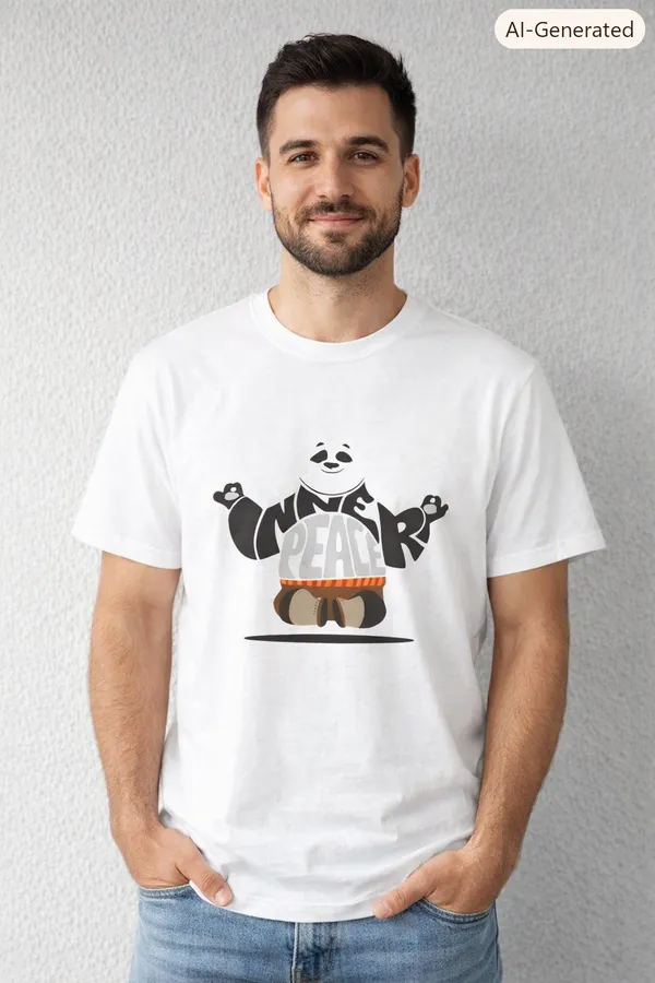 Inner_Peace_Graphic_Print_T-Shirt_For_Men