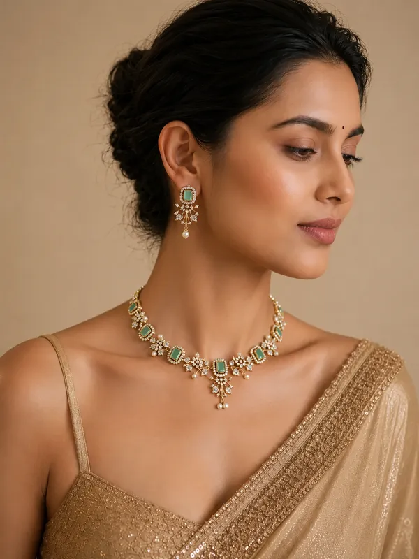 Noor_Floral_Crystal_Necklace_Set