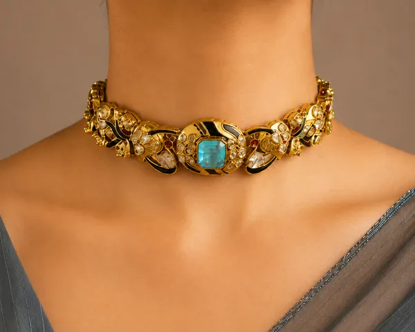 Noor_Peacock_Kundan_Statement_Choker