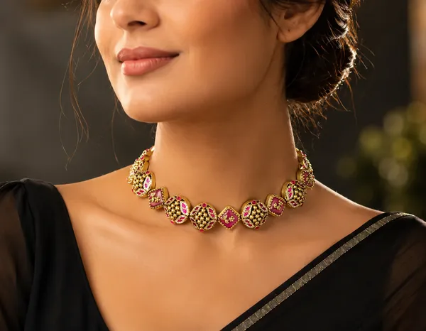 Noor_Meenakari_Convertible_Bracelet_Choker