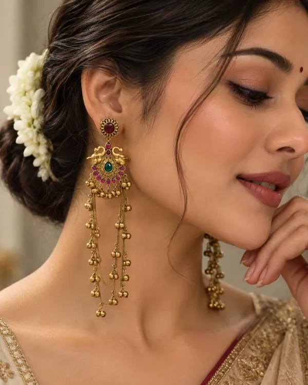 Noor_Kashmiri_Cascade_Drape_Earrings