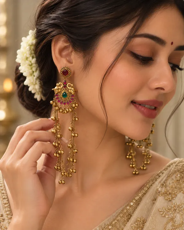 Noor_Kashmiri_Cascade_Drape_Earrings