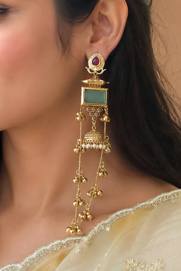 Noor_Kashmiri_Statement_Drape_Earrings