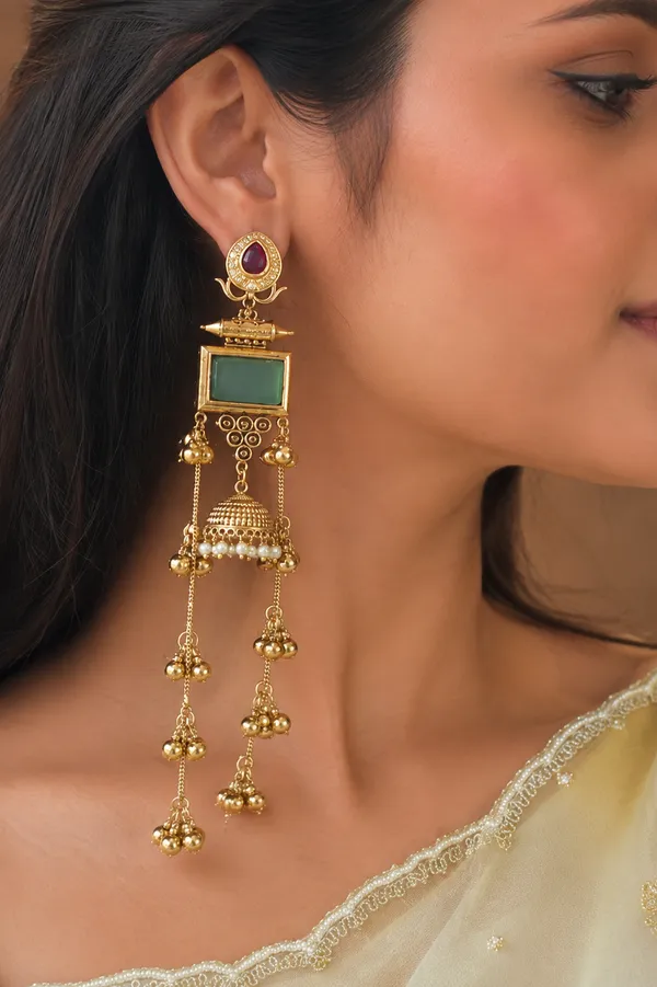 Noor_Kashmiri_Statement_Drape_Earrings