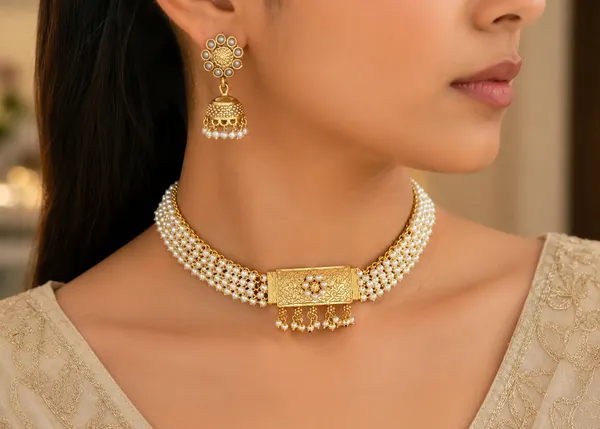 Noor_Pearl_Choker_Set