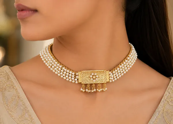 Noor_Pearl_Choker_Set