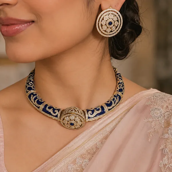 Noor_Meenakari_Antique_Choker_Necklace