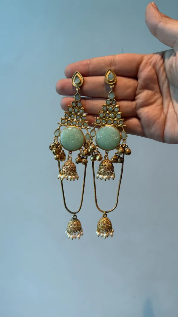 Noor_Kashmiri_Cascade_Earrings