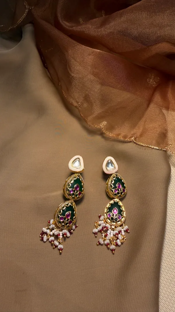 Noor_Teardrop_Meenakari_Earrings