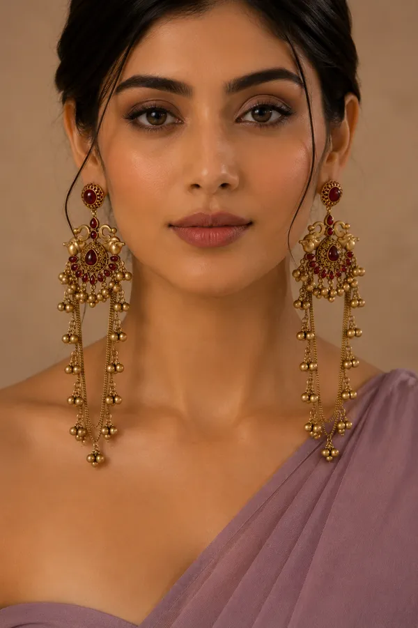 Noor_Kashmiri_Cascade_Drape_Earrings