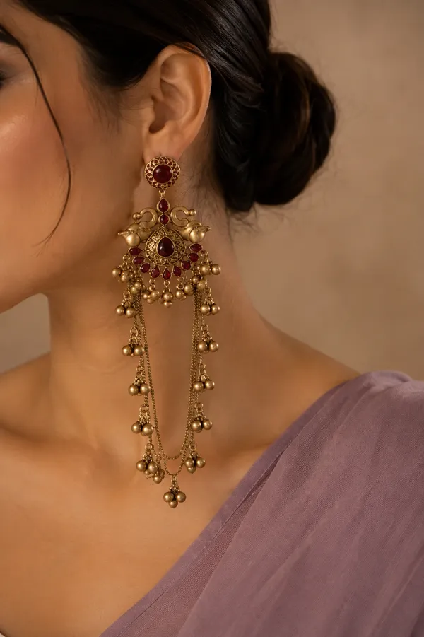 Noor_Kashmiri_Cascade_Drape_Earrings