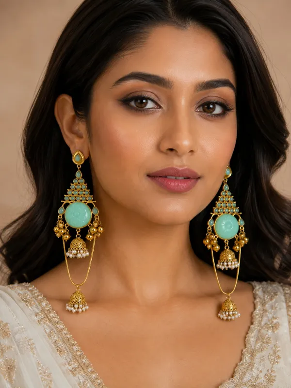 Noor_Kashmiri_Cascade_Earrings