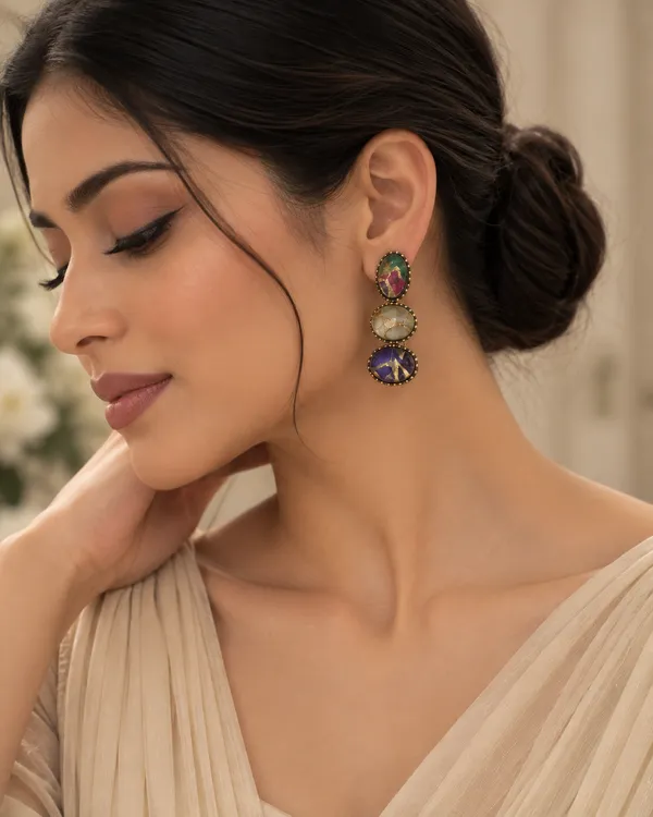 Noor_Trio_Stone_Stud_Earrings