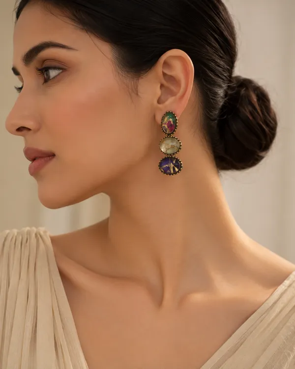 Noor_Trio_Stone_Stud_Earrings