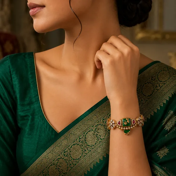 Noor_Royale_Meenakari_Convertible_Bracelet_Choker