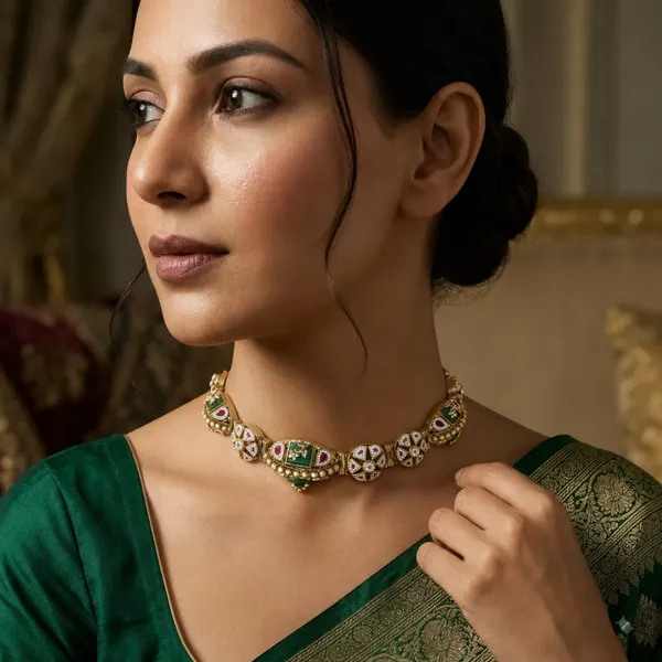 Noor_Royale_Meenakari_Convertible_Bracelet_Choker