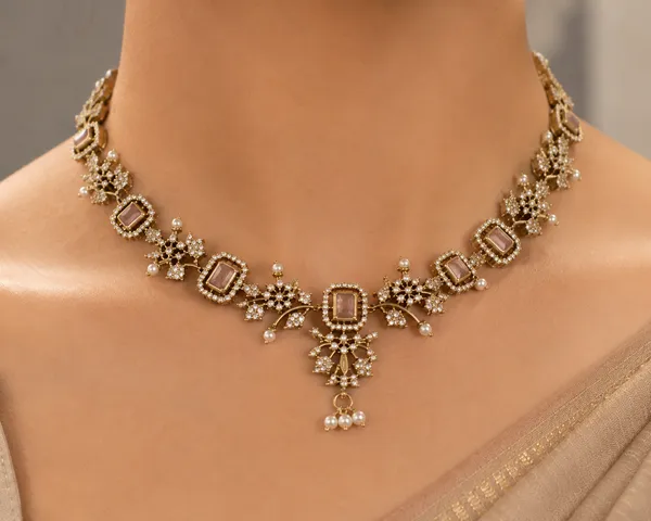 Noor_Floral_Crystal_Necklace_Set