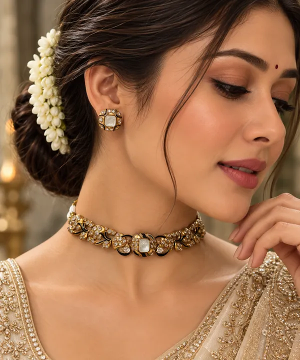 Noor_Peacock_Kundan_Statement_Choker