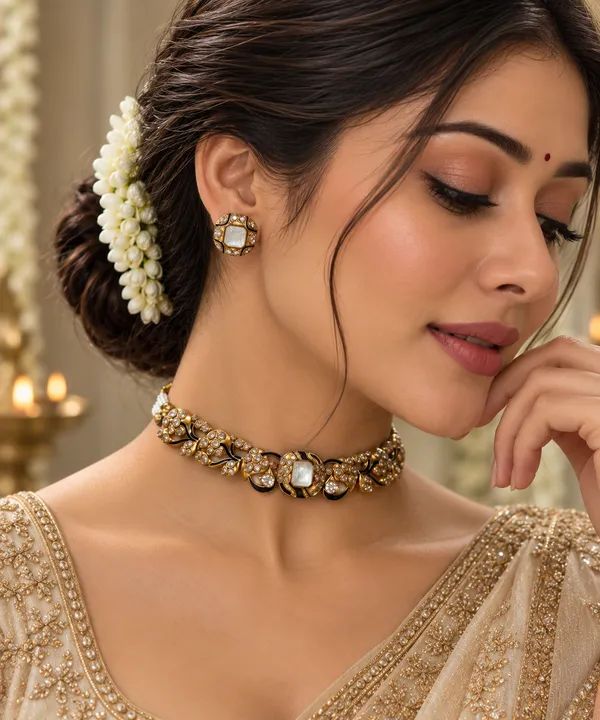 Noor_Peacock_Kundan_Statement_Choker
