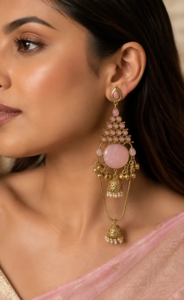 Noor_Kashmiri_Cascade_Earrings