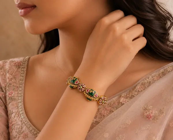 Noor_Royale_Meenakari_Convertible_Bracelet_Choker